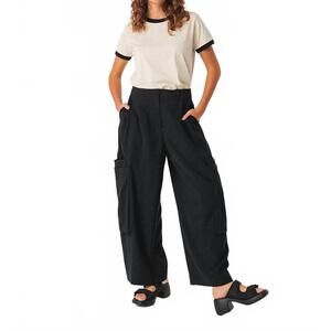 NEW SKFK aines trouser in black